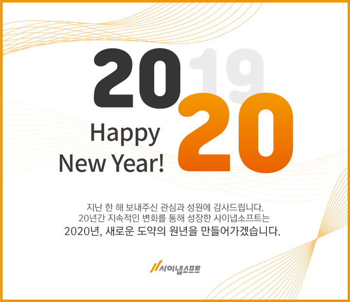 사이냅소프트 2019 총결산