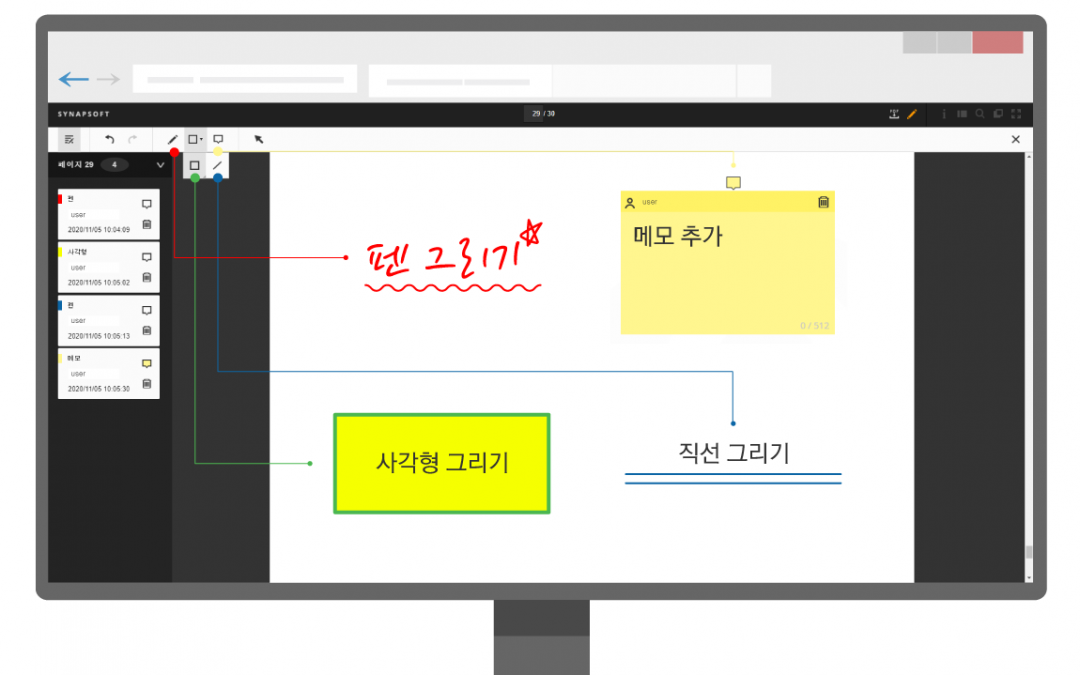 사이냅 문서뷰어, 어노테이션으로 협업 기능 강화